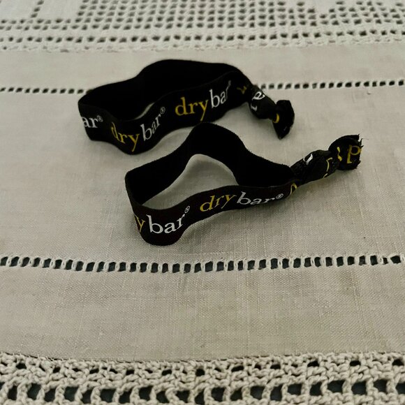 NEW 2 Drybar hair ties black, white & yellow - Picture 3 of 3